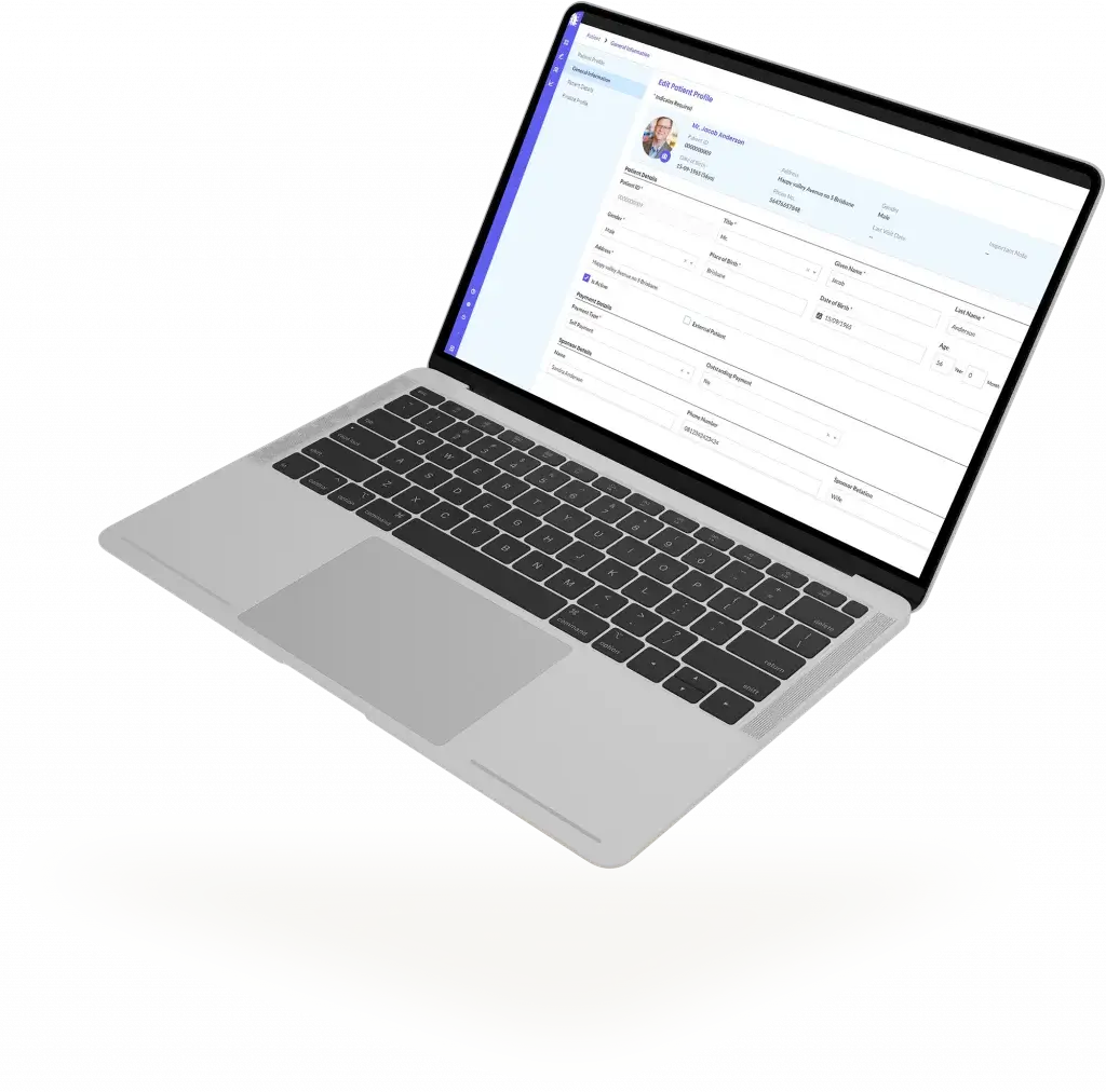 African healthcare professionals using digital technology
