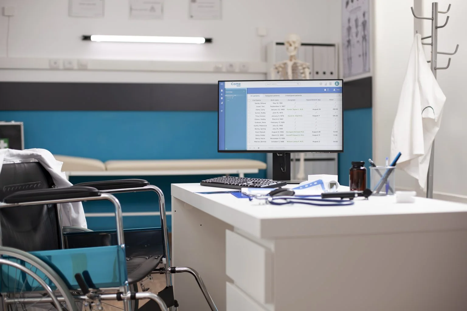 Hospital Management System interface